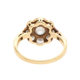 Edwardian Diamond Cluster Ring-Charlotte Sayers Antique Jewellery