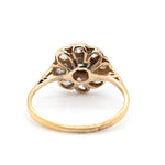 Edwardian Diamond Cluster Ring-Charlotte Sayers Antique Jewellery