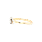 Edwardian Diamond Crossover Ring-Charlotte Sayers Antique Jewellery