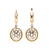 Edwardian Diamond Drop Earrings-Charlotte Sayers Antique Jewellery