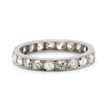 Edwardian Diamond Eternity Ring-Charlotte Sayers Antique Jewellery