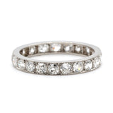 Edwardian Diamond Eternity Ring-Charlotte Sayers Antique Jewellery