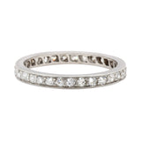 Edwardian Diamond Eternity Ring-Charlotte Sayers Antique Jewellery