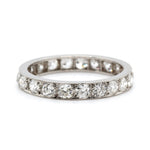 Edwardian Diamond Eternity Ring-Charlotte Sayers Antique Jewellery