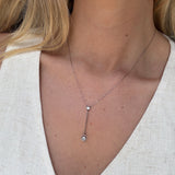 Edwardian Diamond Pendant-Charlotte Sayers Antique Jewellery