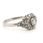 Edwardian Diamond Ring-Charlotte Sayers Antique Jewellery