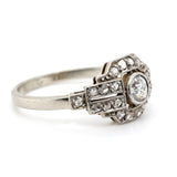 Edwardian Diamond Ring-Charlotte Sayers Antique Jewellery