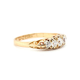 Edwardian Diamond Ring-Charlotte Sayers Antique Jewellery