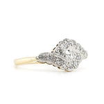 Edwardian Diamond Ring-Charlotte Sayers Antique Jewellery