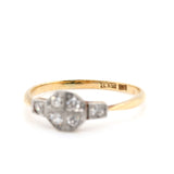 Edwardian Diamond Ring-Charlotte Sayers Antique Jewellery