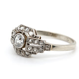 Edwardian Diamond Ring-Charlotte Sayers Antique Jewellery