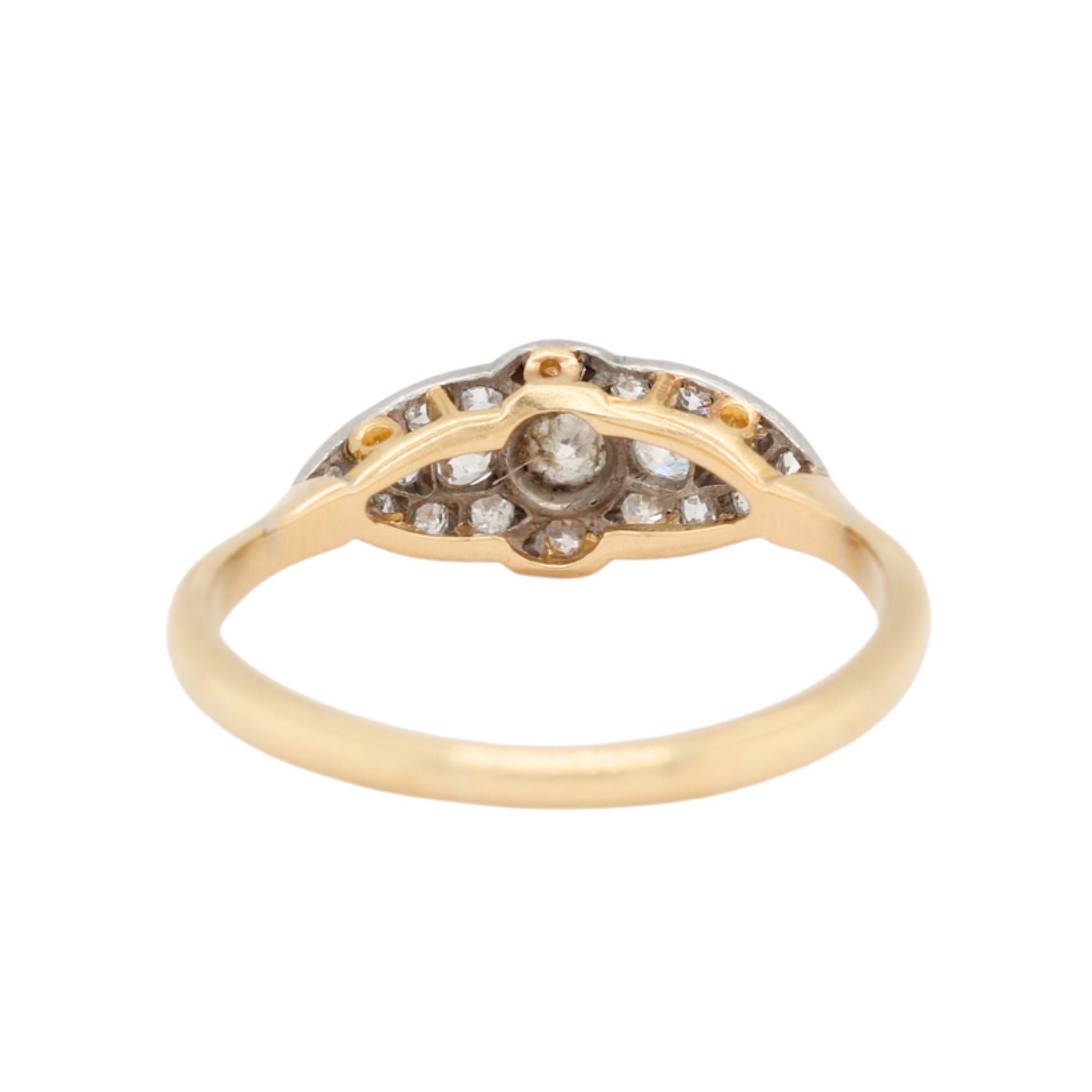 Edwardian Diamond Ring-Charlotte Sayers Antique Jewellery