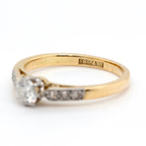 Edwardian Diamond Ring-Charlotte Sayers Antique Jewellery