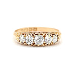 Edwardian Diamond Ring-Charlotte Sayers Antique Jewellery