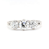 Edwardian Diamond Ring-Charlotte Sayers Antique Jewellery