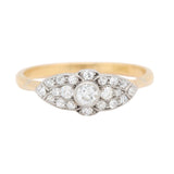 Edwardian Diamond Ring-Charlotte Sayers Antique Jewellery