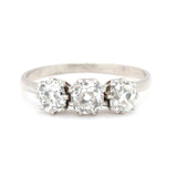 Edwardian Diamond Ring-Charlotte Sayers Antique Jewellery