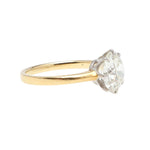 Edwardian Diamond Solitaire Ring-Charlotte Sayers Antique Jewellery