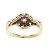 Edwardian Diamond Swirl Ring-Charlotte Sayers Antique Jewellery