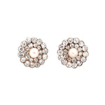 Edwardian Diamond and Pearl Earrings-Charlotte Sayers Antique Jewellery