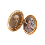 Edwardian Enamel Locket Pendant-Charlotte Sayers Antique Jewellery