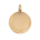 Edwardian Enamel Locket Pendant-Charlotte Sayers Antique Jewellery