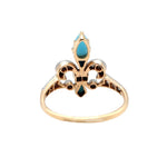 Edwardian Fleur De Lys Ring-Charlotte Sayers Antique Jewellery