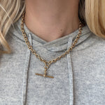 Edwardian Gold Albert Chain-Charlotte Sayers Antique Jewellery