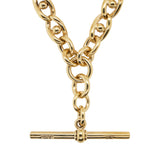 Edwardian Gold Albert Chain-Charlotte Sayers Antique Jewellery