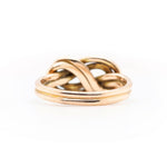 Edwardian Gold Knot Ring-Charlotte Sayers Antique Jewellery