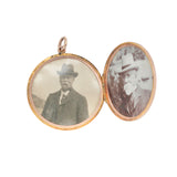 Edwardian Gold Locket-Charlotte Sayers Antique Jewellery