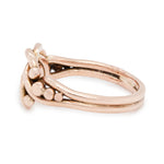 Edwardian Gold Lover's Knot Ring-Charlotte Sayers Antique Jewellery