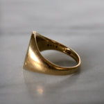 Edwardian Gold Signet Ring-Charlotte Sayers Antique Jewellery