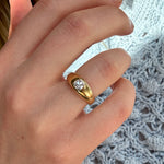 Edwardian Gypsy Ring-Charlotte Sayers Antique Jewellery