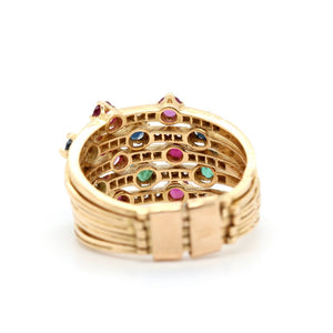 Edwardian Harem Ring-Charlotte Sayers Antique Jewellery