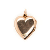 Edwardian Heart Locket Pendant-Charlotte Sayers Antique Jewellery