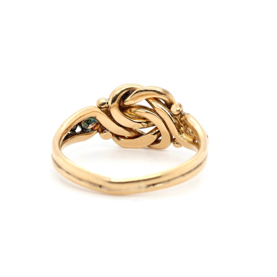 Edwardian Knot Ring-Charlotte Sayers Antique Jewellery