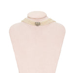 Edwardian Natural Pearl Necklace with Diamond Clasp-Charlotte Sayers Antique Jewellery