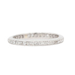 Edwardian Old Mine Cut Diamond Eternity Ring-Charlotte Sayers Antique Jewellery