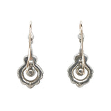 Edwardian Paste Earrings-Charlotte Sayers Antique Jewellery