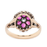 Edwardian Ruby and Diamond Ring-Charlotte Sayers Antique Jewellery