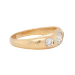Edwardian Three Stone Gypsy Ring-Charlotte Sayers Antique Jewellery