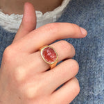 Eighteenth Century Carnelian Armorial Crest Intaglio Ring-Charlotte Sayers Antique Jewellery