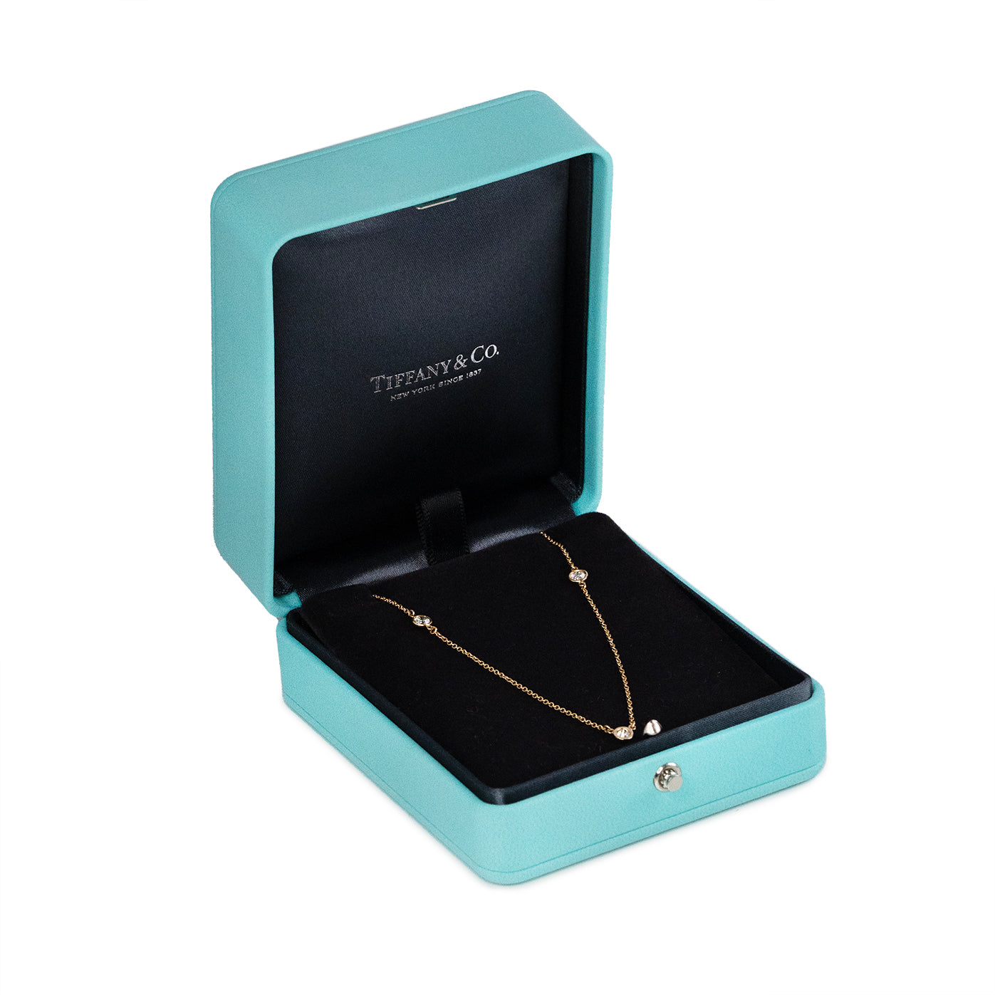 Elsa Peretti Tiffany Diamonds By The Yard Necklace-Charlotte Sayers Antique Jewellery