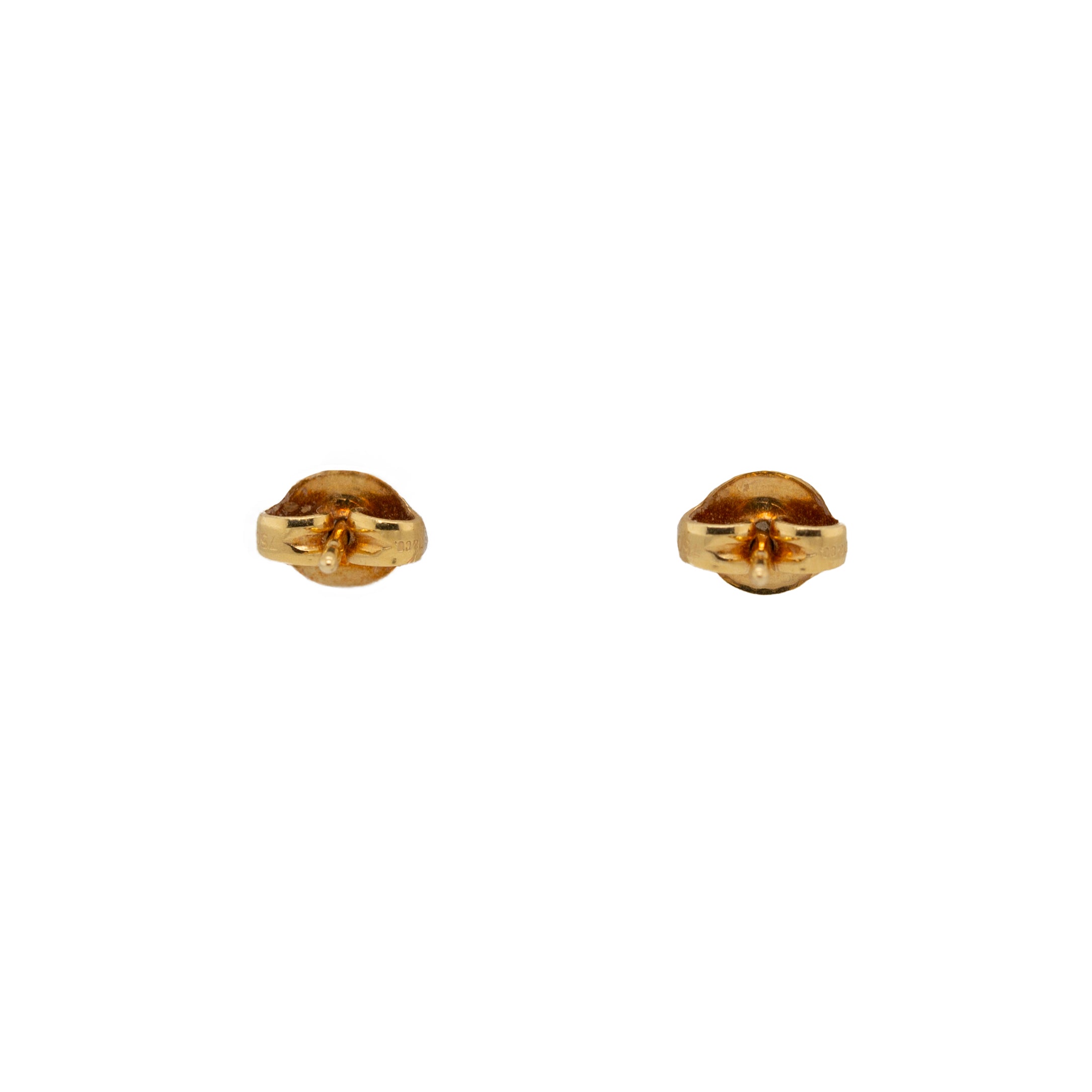 Elsa Peretti for Tiffany Diamond Stud Earrings-Charlotte Sayers Antique Jewellery