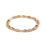 Enamel Maritime Signal Flag Bracelet-Charlotte Sayers Antique Jewellery