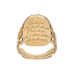 Enamel Memorial ring-Charlotte Sayers Antique Jewellery