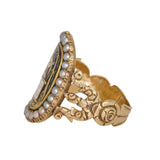 Enamel Memorial ring-Charlotte Sayers Antique Jewellery