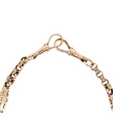 Engraved Link Albert Chain-Charlotte Sayers Antique Jewellery