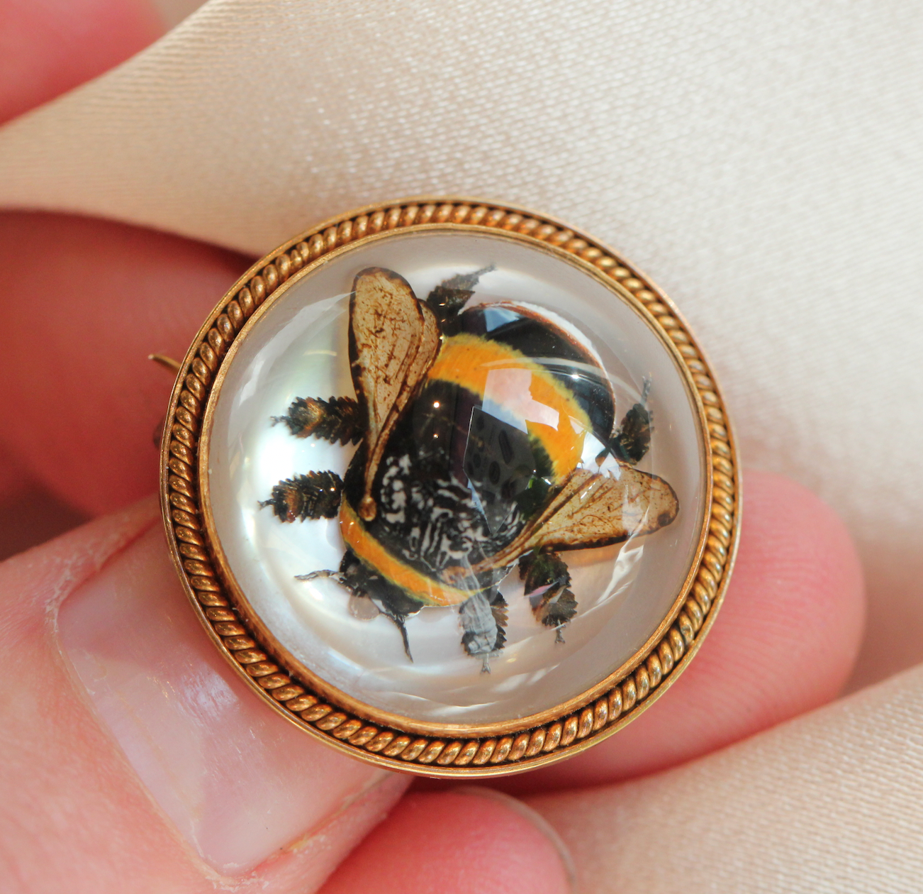 Essex Crystal Bumblebee-Charlotte Sayers Antique Jewellery